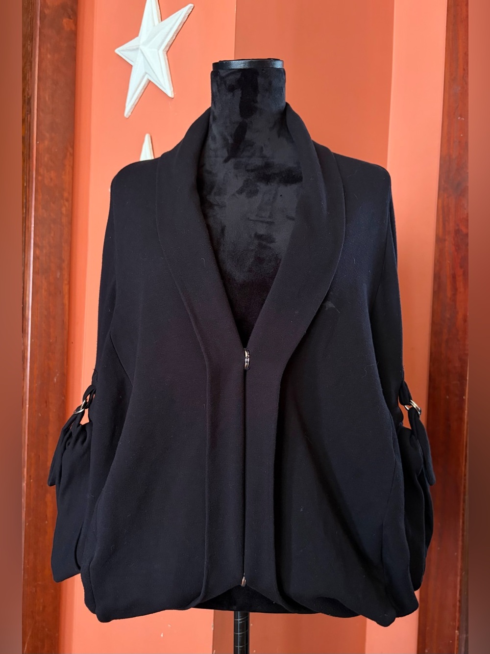 Bebe front button up shawl/sweater
